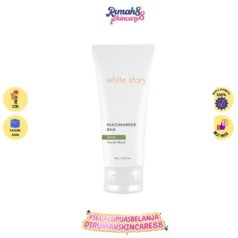 WHITE STORY Acne Facial Wash