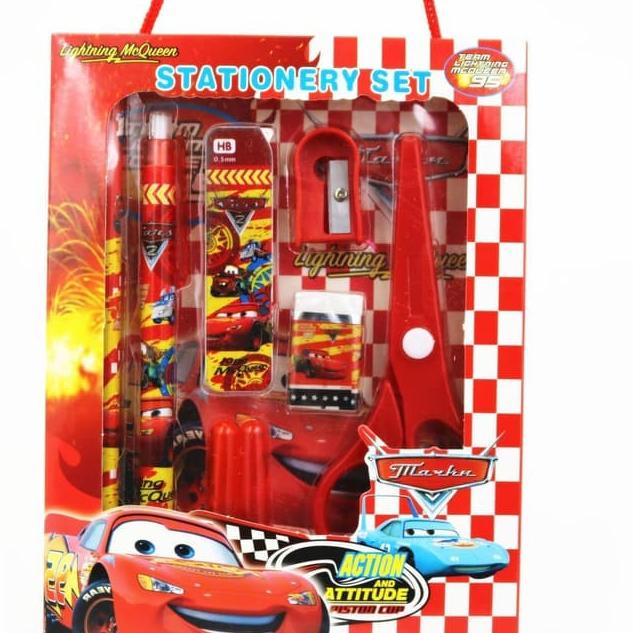 

[PRODUK TGYQB] Stationary set goody bag ultah kado natal cars minion mickey mouse10 KBZ