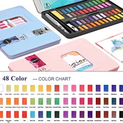 

Giorgione 48 Colors Solid Watercolor Box Set