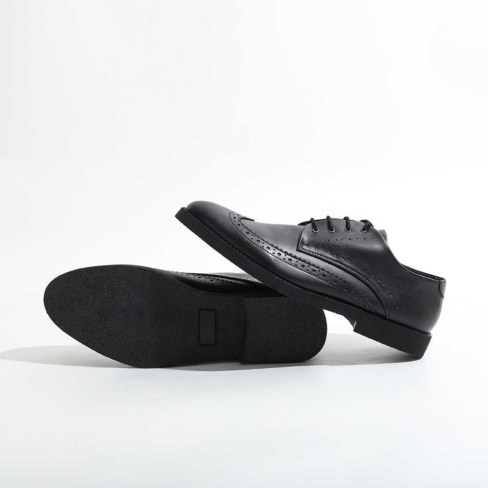 LEGACY BLACK |MNM x Lvnatica| Sepatu Pantofel Pria Formal / Kantor Derby Shoes ORIGNAL