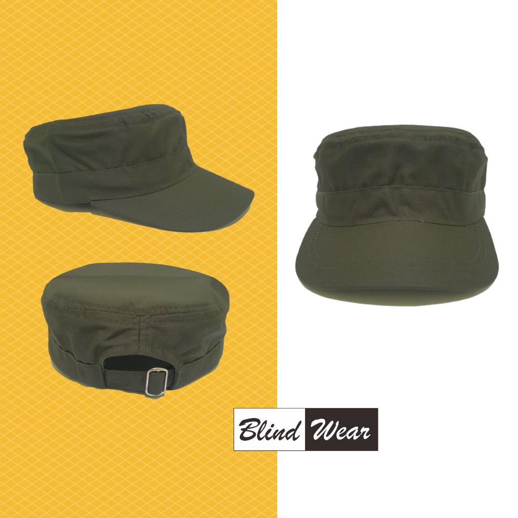 Topi Komand Comando Tentara Polos Pria Wanita Unisex