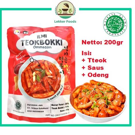 

Harga Diskon Ilmi Teokbokki Ommason 200gr HALAL Instan Topoki Tokpoki Korean Rice Cake SHV