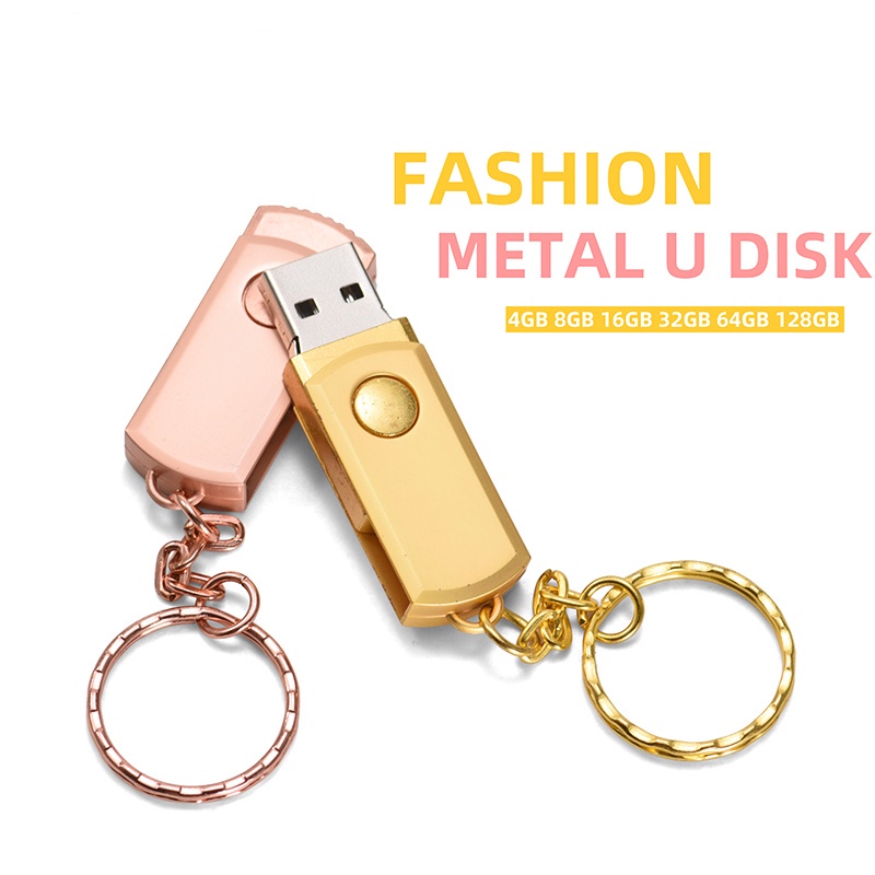 Flash Disk USB 2.0 Kapasitas 1TB / 2TB Bahan Metal Anti Air