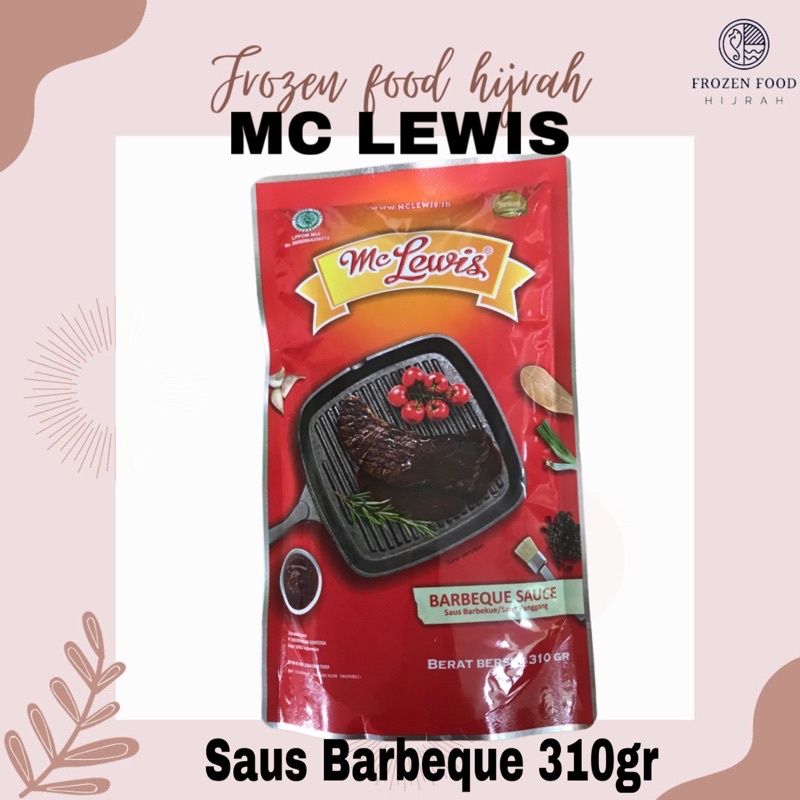 

MC LEWIS BARBEQUE SAUCE 310GR