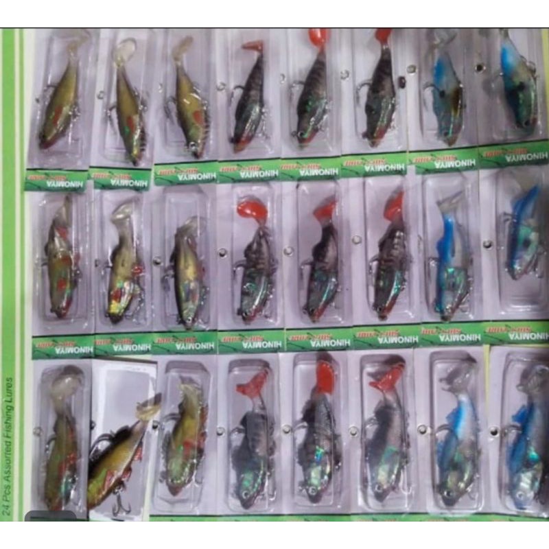 umpan lure pancing hinomiya ikan karet soft lure harga per 1 bungkus