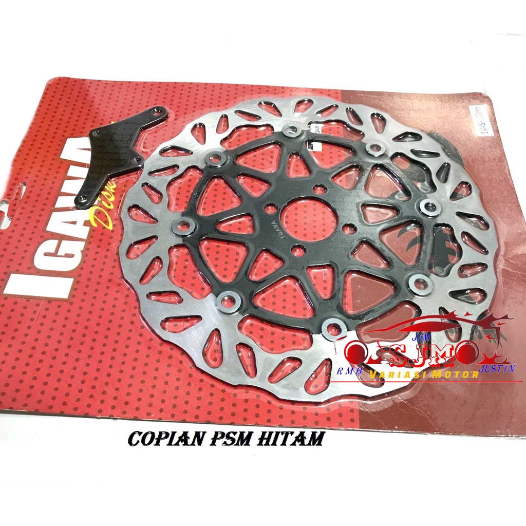 DISC BRAKE 300MM SMASH-smash new-SHOGUN 125 baut 4 bentuk datar smash shogun 125 plus breket model COPIAN PSM