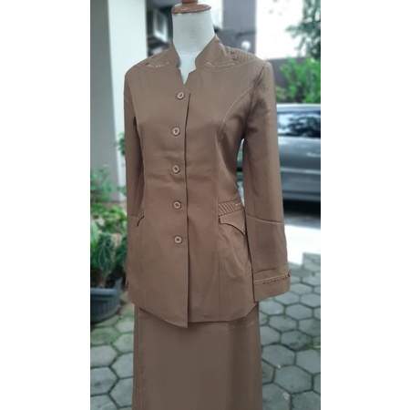 blazer Pemda tua set rok A seragam kerja ASN blazer kode VS