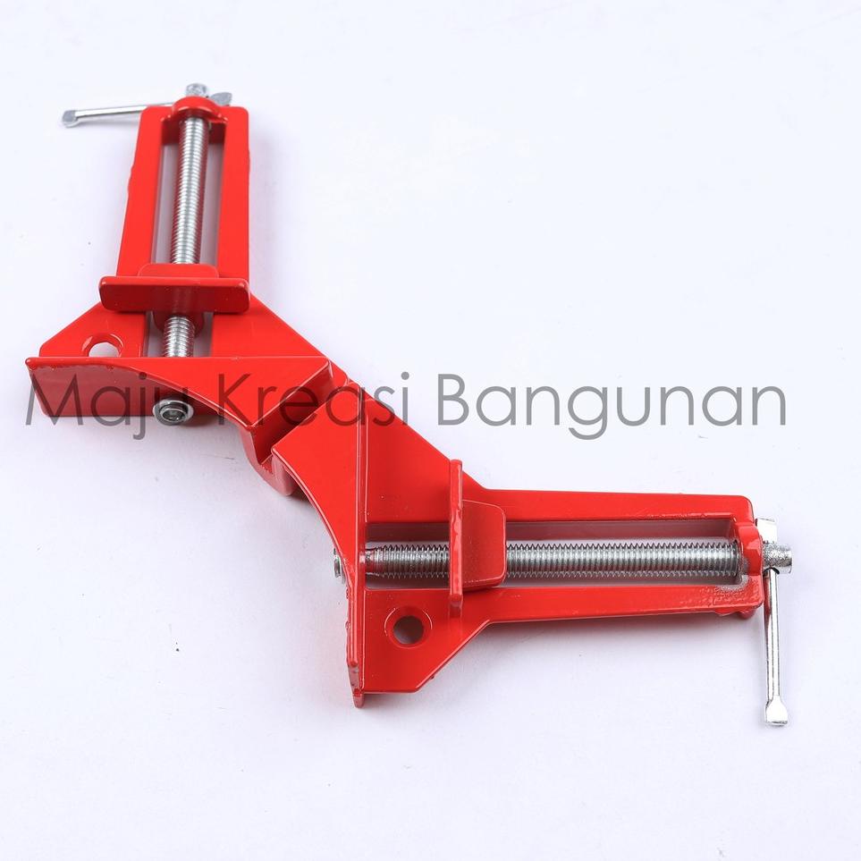 Harga Termurah Corner Clamp 90 Derajat Klem Sudut Siku Penjepit Pigura Frame Bingkai Lemari Kayu Kac