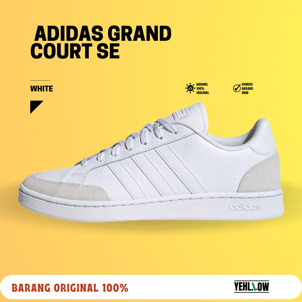 Sepatu Adidas Tennis Grand Court SE Putih (FW6689) - 9