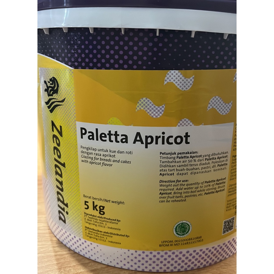 

Paletta Apricot Glaze Glazing 5kg kilap buah roti cake