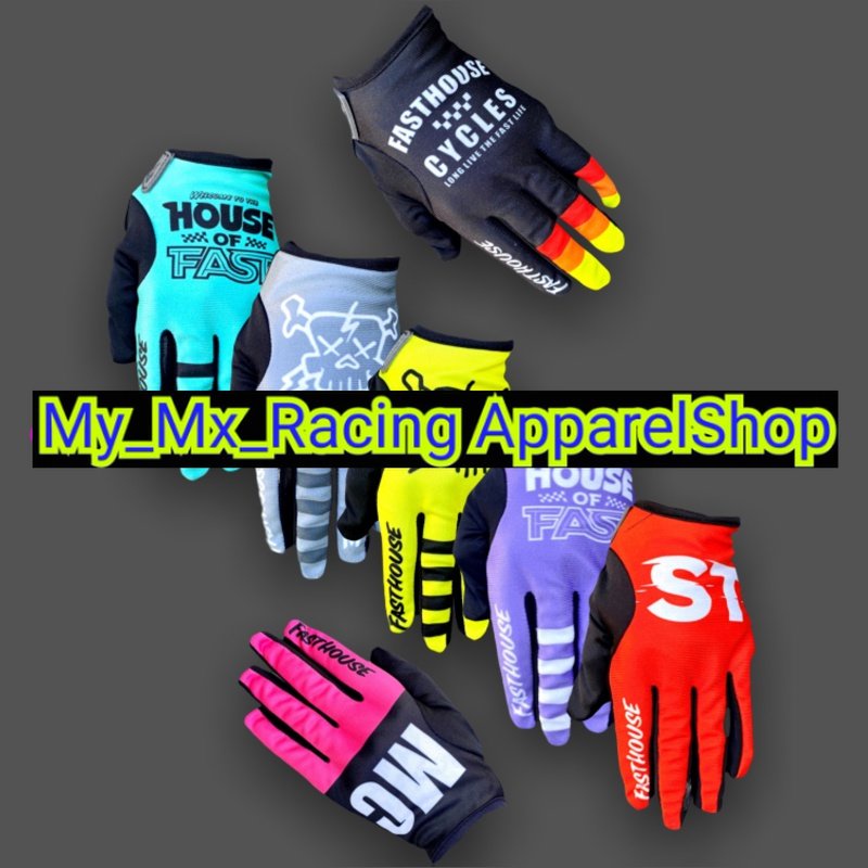 BISA COD Sarung Tangan Trail - Sarung Tangan Motocross - Glove Fullprint - Glove Trabas Enduro - M2