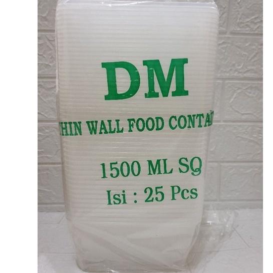 Thinwall DM 1500 ml SQ Isi (25pcs)