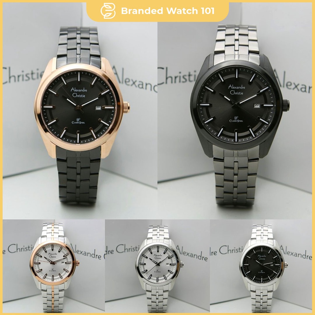 ORIGINAL Jam Tangan Pria Alexandre Christie AC 8637 / AC8637 / 8637 Garansi Resmi 1 Tahun.