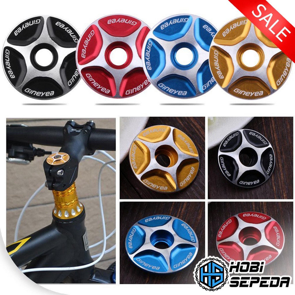 Tutup atas stem sepeda MTB Bahan Aluminium Tanpa Baut