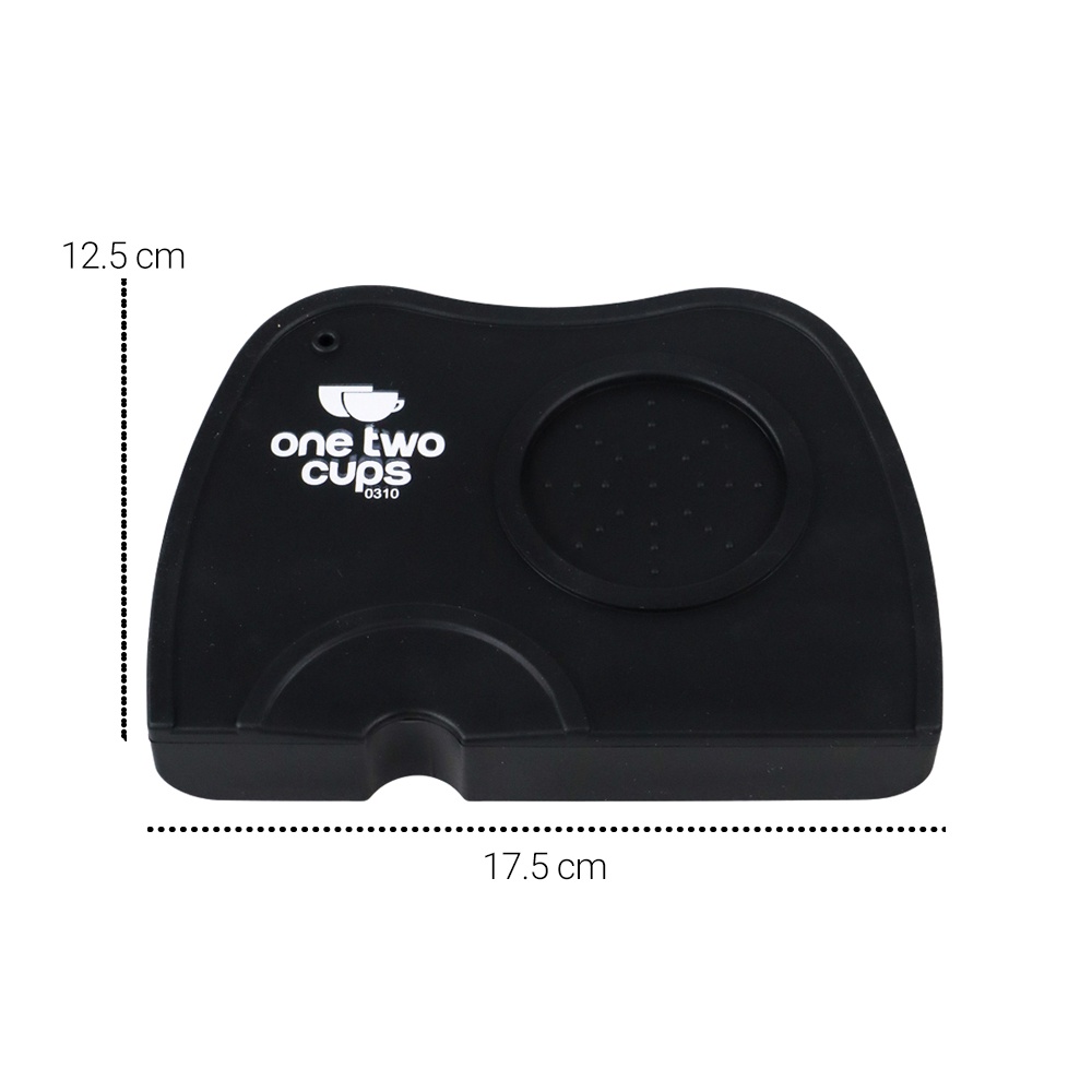 Silicone Holder Mat Tamper Kopi Espresso Barista - 0310 - 7RHZ8TBK Black