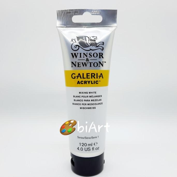 

Cat Akrilik Galeria Acrylic Colour 120 ml Mixing White Winsor & Newton Non COD