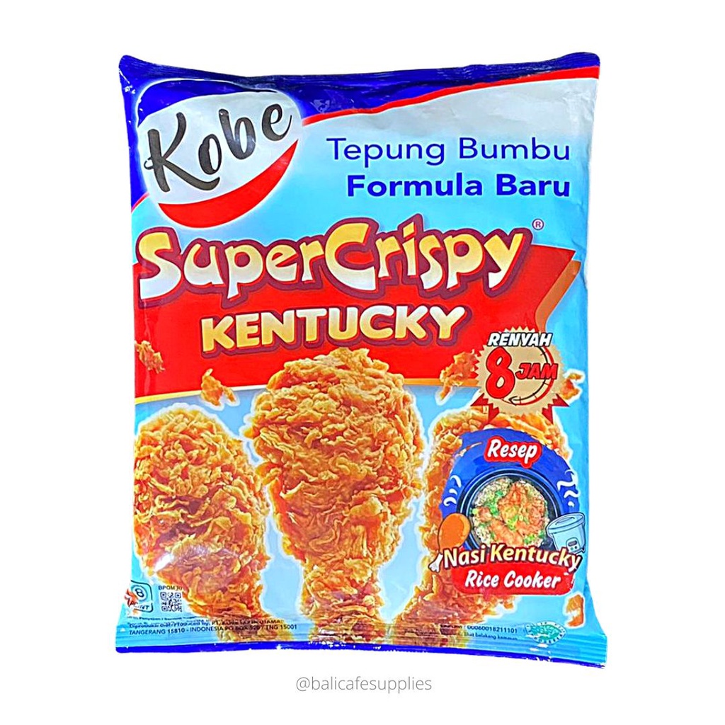 

Kobe Tepung Ayam Goreng Super Crispy 850gr - Kentucky Flour