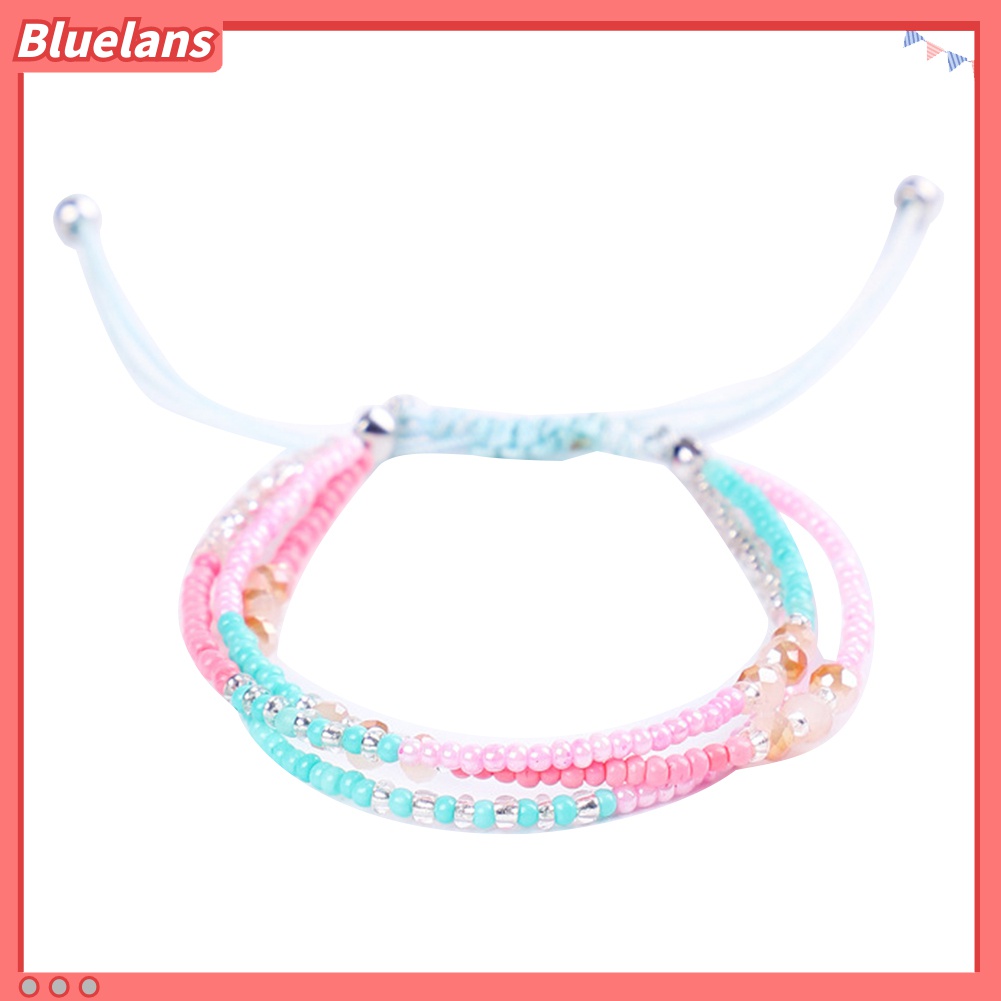 Gelang Tali Lilin Handmade Gaya Bohemian Untuk Wanita