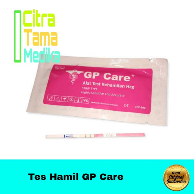 Test Hamil GP Care / Alat Test Kehamilan Hcg / Test Pack Per Box
