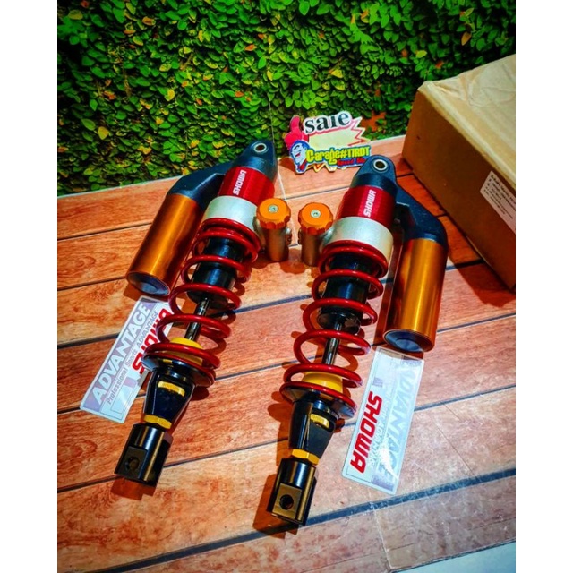 Shockbreaker Showa Advantage CNC Stell Klik Tabung Atas Ukuran 360Mm Xmax PCX 150 Lokal ADV Forza.