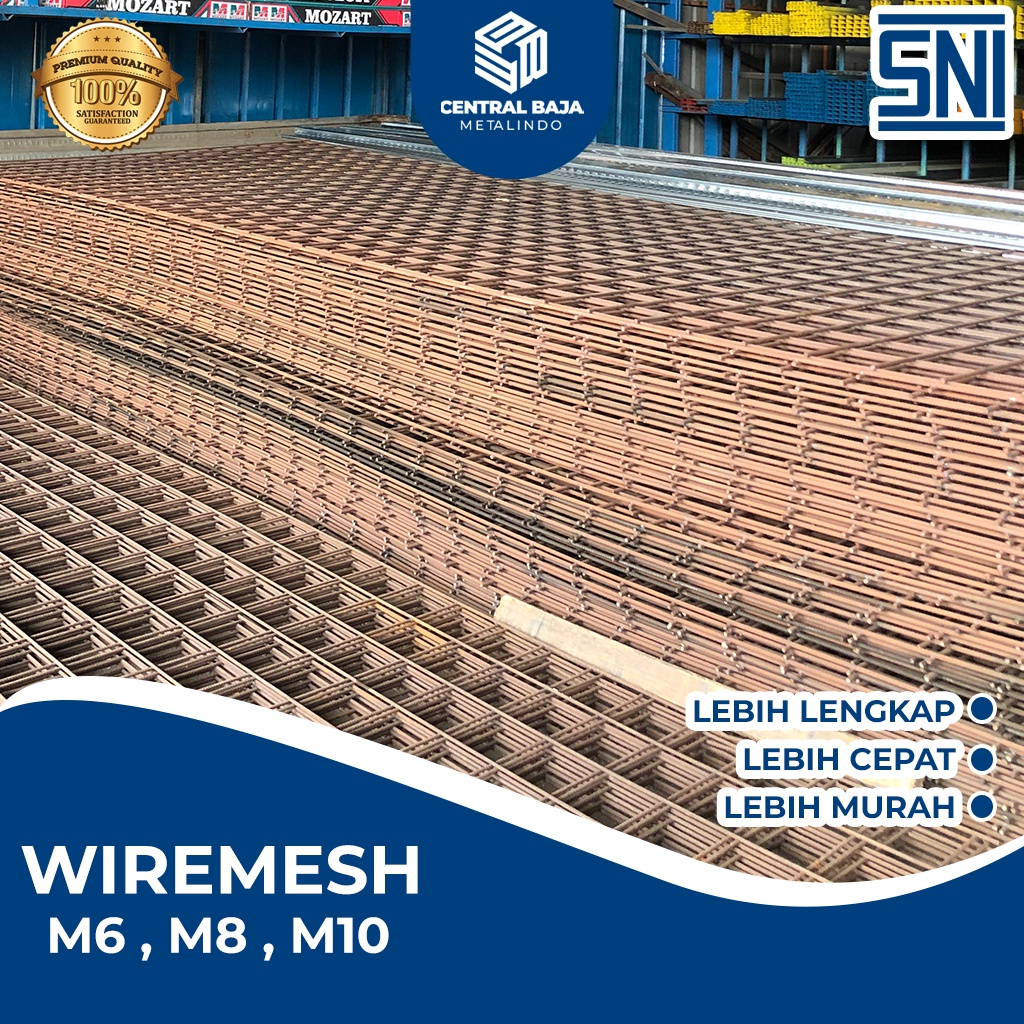 Wiremesh Full SNI M6 M8 M10