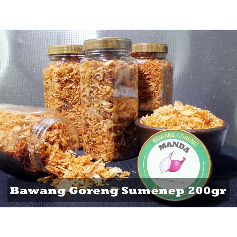 

Bawang Goreng Sumenep Asli Tanpa Tepung 200gr