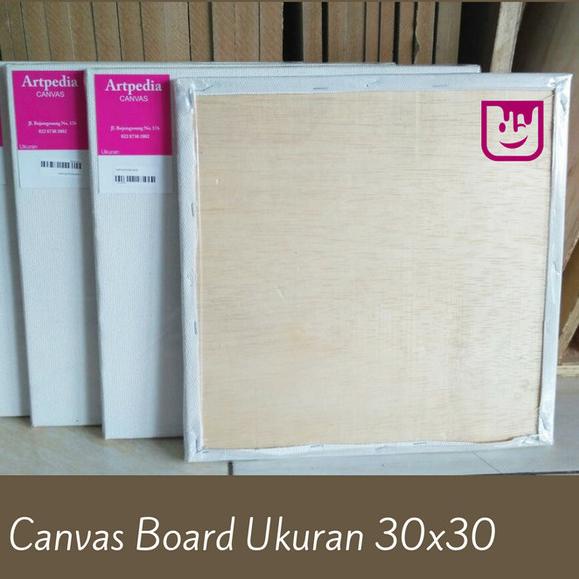 

Kanvas Board /Kanvas Lukis 30 X 30 cm / Canvas Board 30 x 30 cm