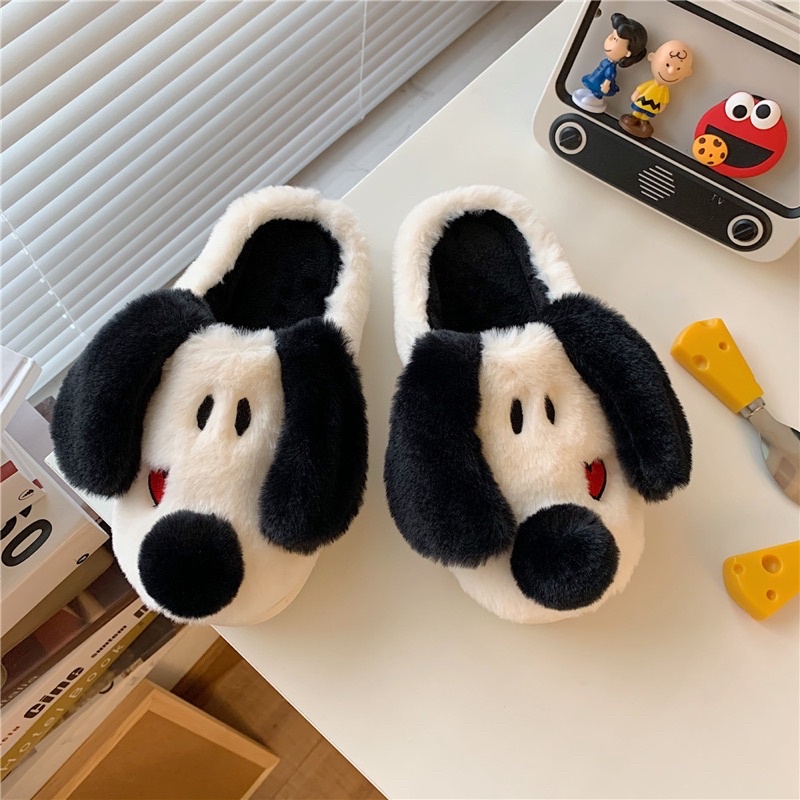 [LITTLEDAISY ] PREMIUM QUALITY SANDAL KAMAR TIDUR SNOOPY / SANDAL COMFY RUMAH / HOME SLIPPERS / SENDAL BULU