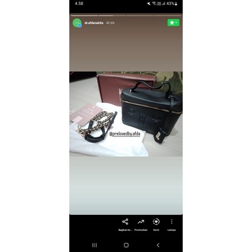 PRELOVED ODYSEE BAG BLACK HEY LOCAL ID