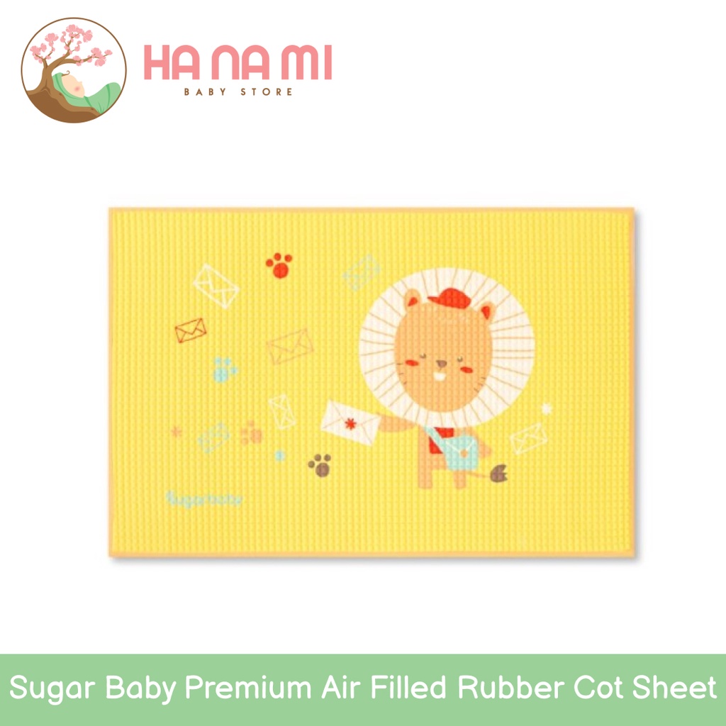 Sugar Baby Organic Healthy Premium Air Filled Rubber Cot Sheet SugarBaby