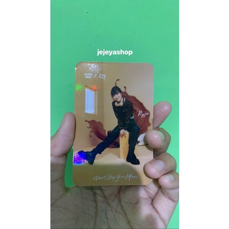 Photo Card Ryujin Itzy x Ultra Milk
