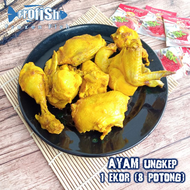 

Ayam Ungkep Bumbu Kuning | Ayam Ungkep Praktis siap goreng