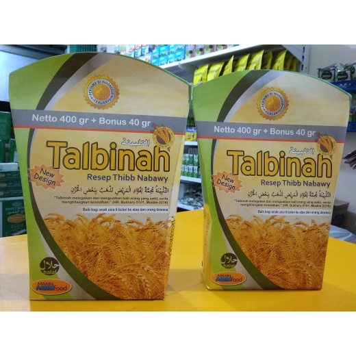 Talbinah Resep Thibb Nabawy 400+40 gram Tepung Gandum Talbinah Original