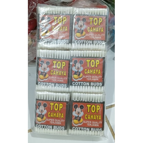 cotton buds / korek kuping anak dan dewasa isi kurleb 50 pcs