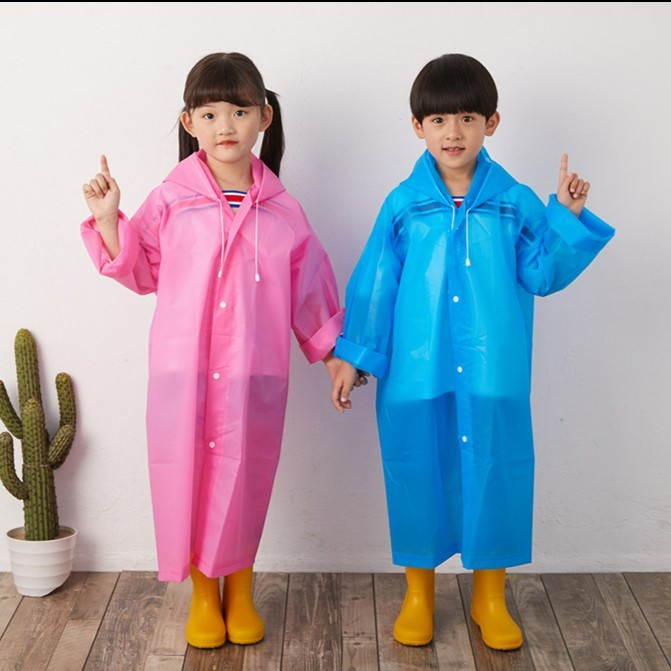 Jas Hujan Anak Eva Kids Raincoat Jas Hujan Lightweight Fashion Korea