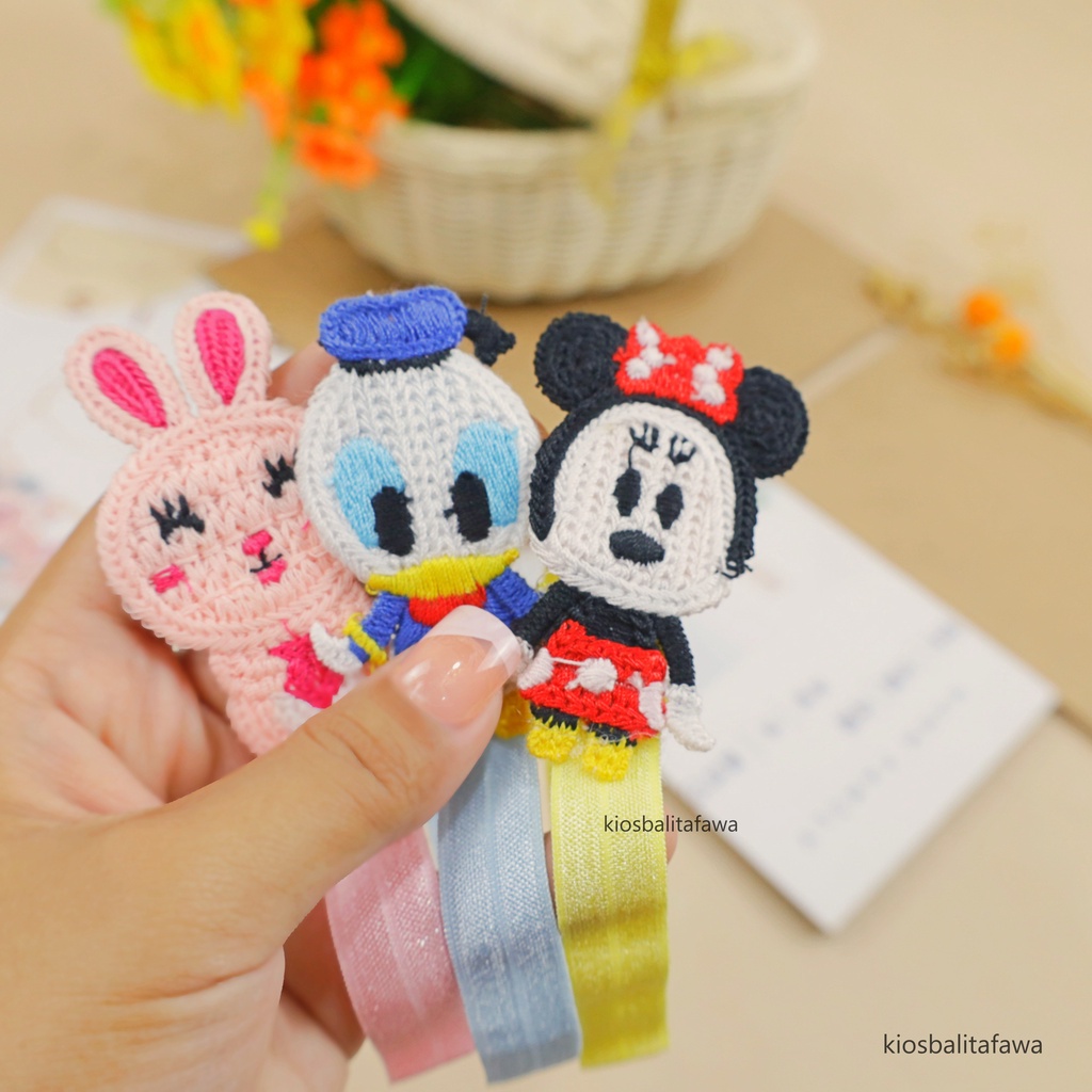 Bandana Cherysbelle Bayi Perempuan / Bando Baby New Born kualitas Import Murah Aksesoris Rambut Korean style Mainan BabyCinnamon