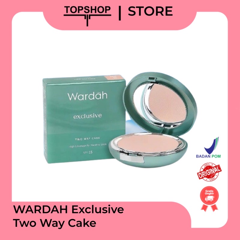 Wardah Exclusive Two Way Cake