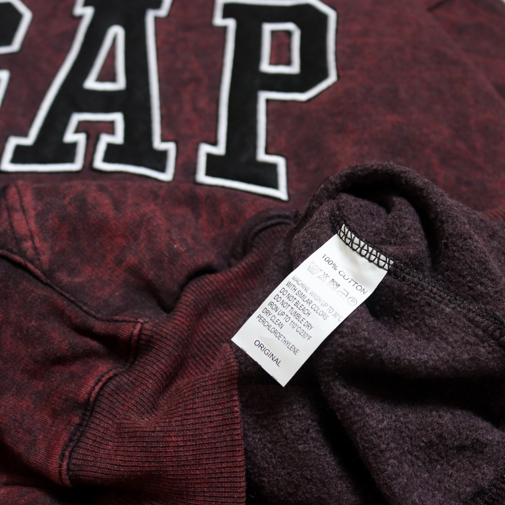 Hoodie GAP Sandwash Pria Wanita || Sweater GAP || Jaket GAP | Hoodie GAP Wash Washing