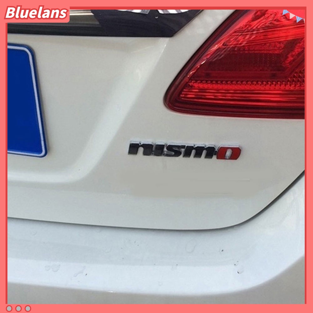 Stiker Emblem Logo NISMO Bahan Metal Untuk Dekorasi Grill Depan Mobil