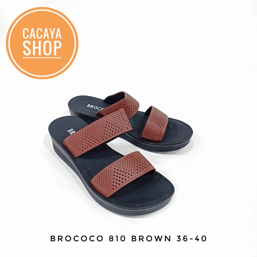 SANDAL SEPATU WANITA BROCOCO 810 CACAYA