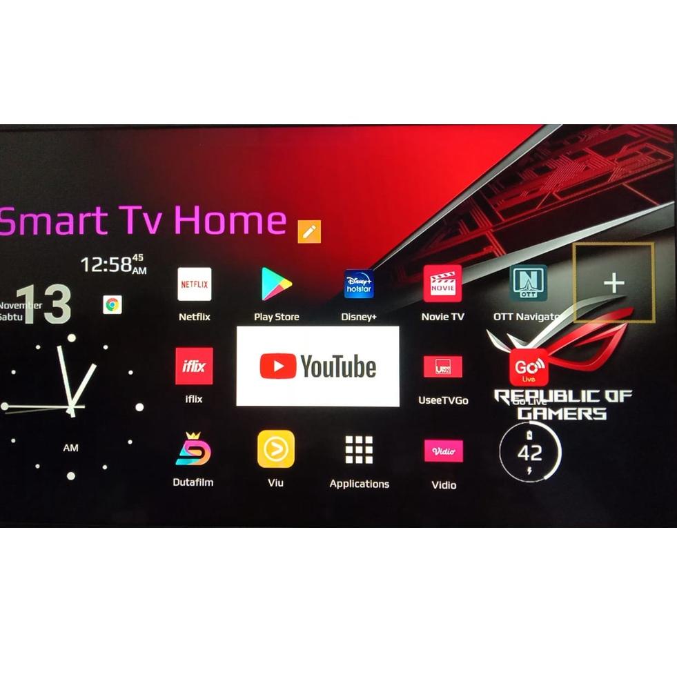 Super Promo smart tv box indihome unlock root full all channel & full aplikasi v2 ram 2gb 05