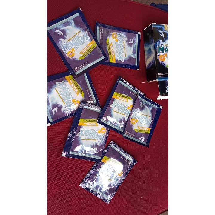 Free Ongkir MAGIC MAXX Original (1 BOX TISU isi 8 sachet) Tisu MAGIC (TAHAN LAMA) Jamu Herbal Keseha