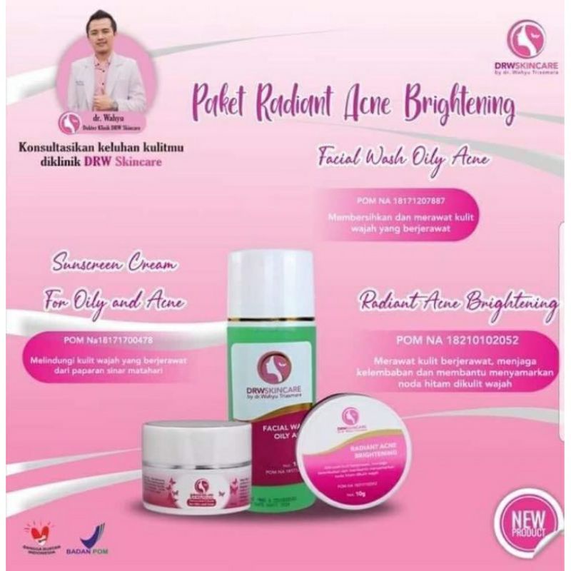 Drw Skincare Radiant Acne Dan Radiant Acne Brightening
