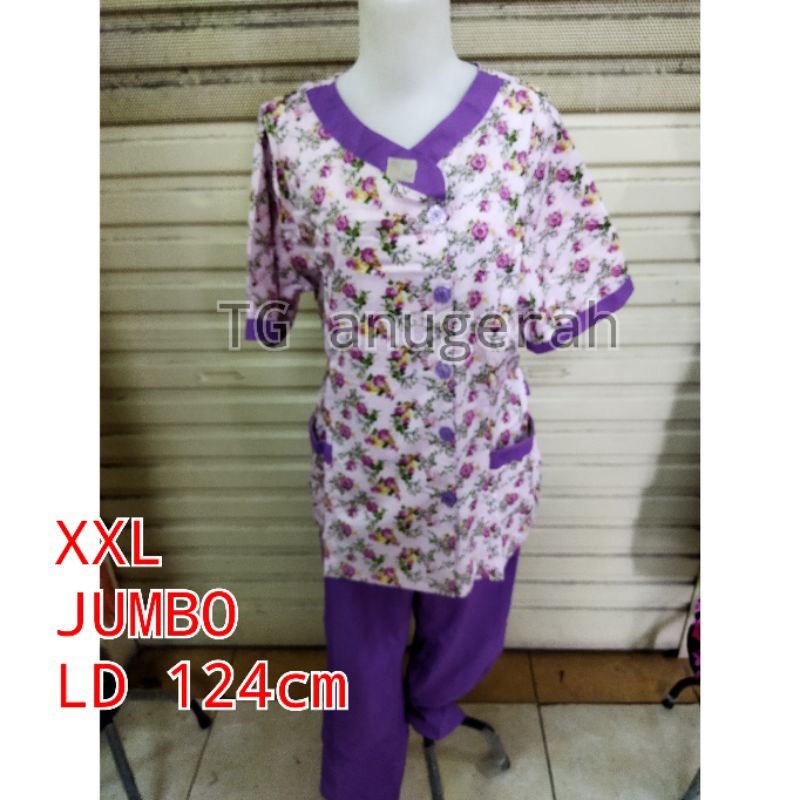 SERAGAM SUSTER JUMBO nanny uniform LD 124CM