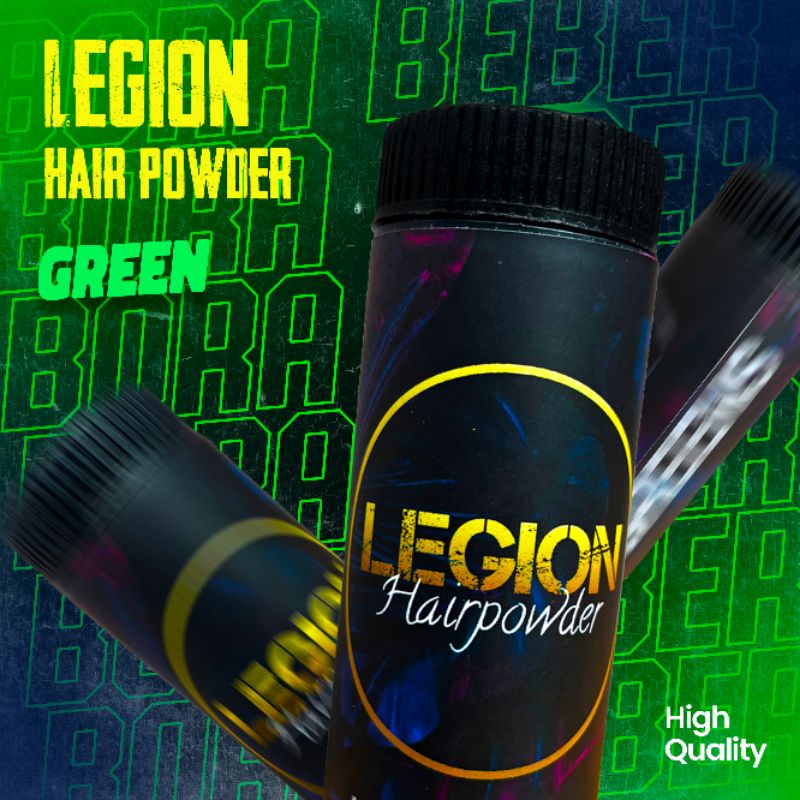 HAIR POWDER LEGION PAKET 1KG 55PCS FREE 3PCS