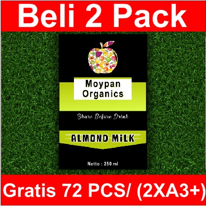 

STIKER LABEL PRODUK PERSEGI PANJANG MINUMAN "MILK