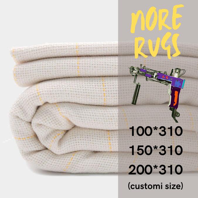 100x310 Monks Cloth / Cotton Tufting Fabric cloth Grade A