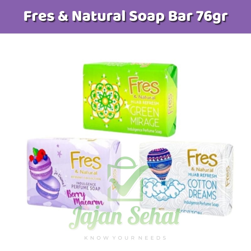 Fres &amp; Natural Soap Bar 76gr