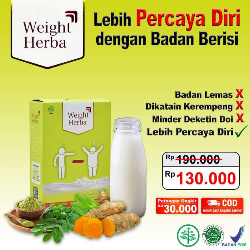 

COD] Weight Herba - Susu Penambah Nafsu Makan & Berat Badan