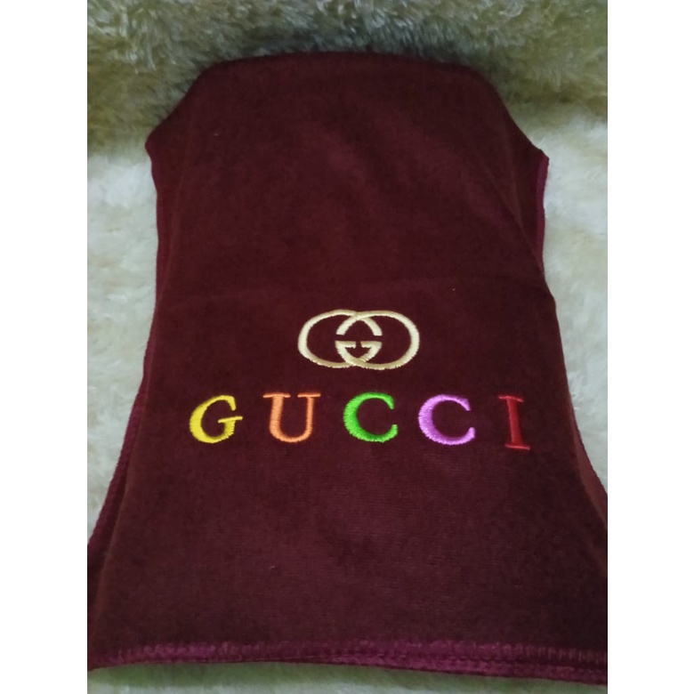 HANDUK SPORT / HANDUK OLAHRAGA/HANDUK MUKA / HANDUK KECIL SPORT MOTIF GUCCI HANDUK SENAM / HANDUK KECIL SERBAGUNA